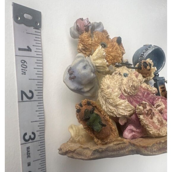 VINTAGE 1999 Boyds Bears & Friends The Bearstone Collection Wanda & Gert #227719 - Picture 7 of 14